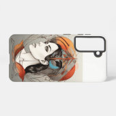 geopenbaarde schoonheid samsung galaxy hoesje (Achterkant horizontaal)