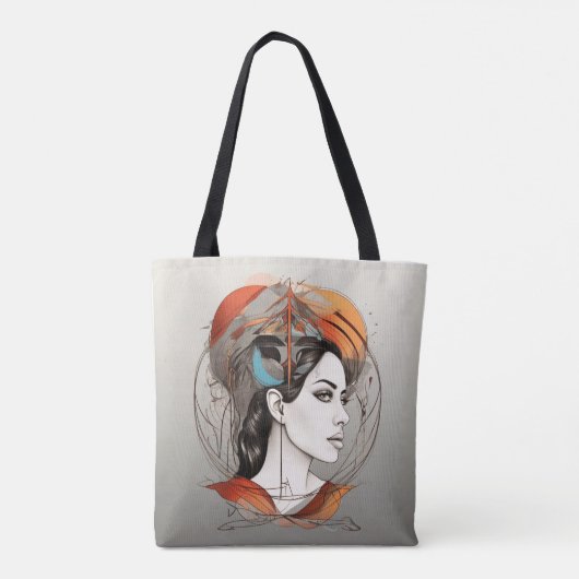 geopenbaarde schoonheid tote bag (Achterkant)