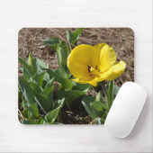 Geopend Geel Daffodil Muismat (Met muis)