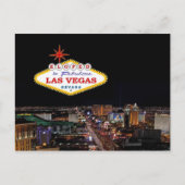 GEOPEND in het Briefkaart van Fabulous Las Vegas (Voorkant)