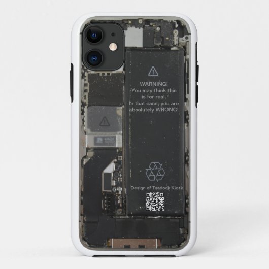 Geopend iPhone 5 Hoesje (Achterkant)