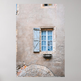 GEOPEND VENSTER POSTER