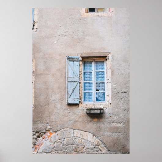 GEOPEND VENSTER POSTER (Voorkant)