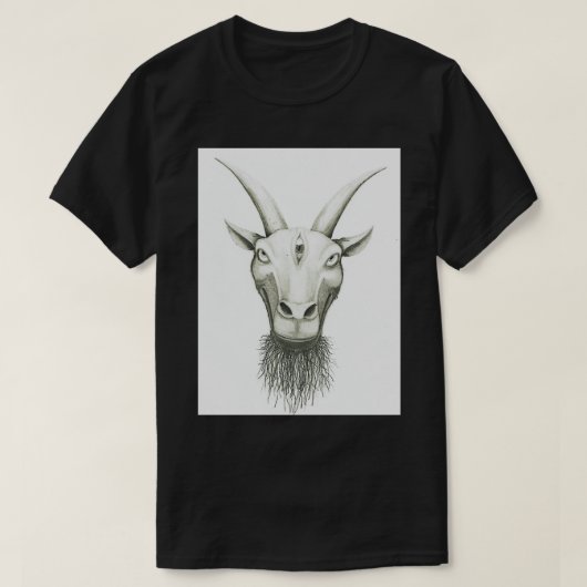 Geopende derde ooggeit Klassieke TShirt (Design voorkant)