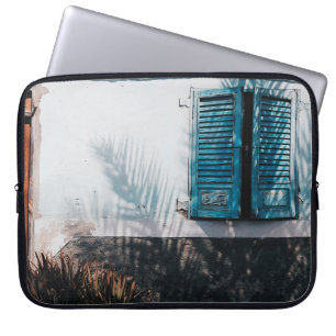 GEOPENTE BLAUVERE VENSTERS LAPTOP SLEEVE
