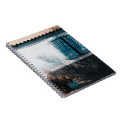 GEOPENTE BLAUVERE VENSTERS NOTITIEBOEK (Rechterzijde)