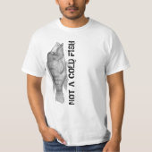 Geophagus crassilabris - Geen koude vis T-shirt (Voorkant)