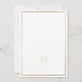 Geophisticeerd wit goud tropische tafel Nummers Kaart (Achterkant)