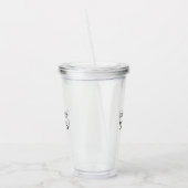 Geoptimaliseerd voor diepe minimalistische technis acryl drinkbeker (Links)