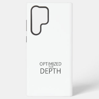 Geoptimaliseerd voor diepe minimalistische technis samsung galaxy hoesje