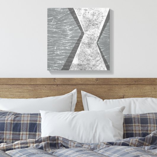 GeOrchestrate Geometry IV Canvas Afdruk (Insitu (Slaapkamer))