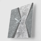 GeOrchestrate Geometry IV Vierkante Klok (Hoek)