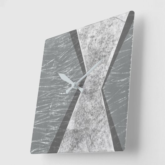 GeOrchestrate Geometry IV Vierkante Klok (Hoek)