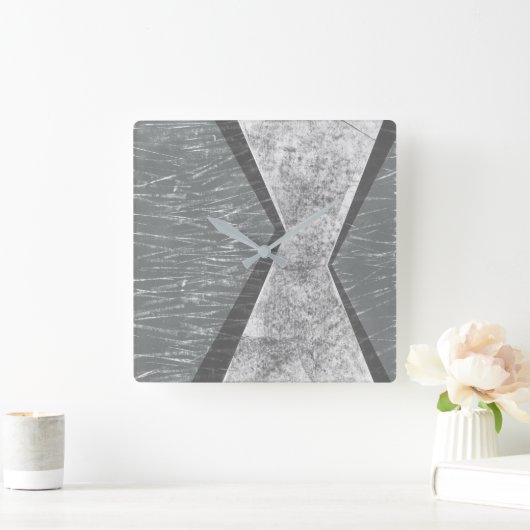 GeOrchestrate Geometry IV Vierkante Klok (Huis)