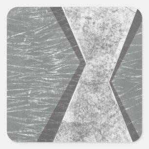 GeOrchestrate Geometry IV Vierkante Sticker