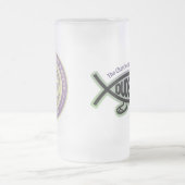 Geordende Dudeist Priest / Dudefish Frosted Mok (Center)