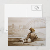 Geordie Daydrodroompostkaart Briefkaart (Voorkant / Achterkant)