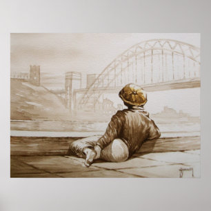 Geordie Daydroomprint Poster