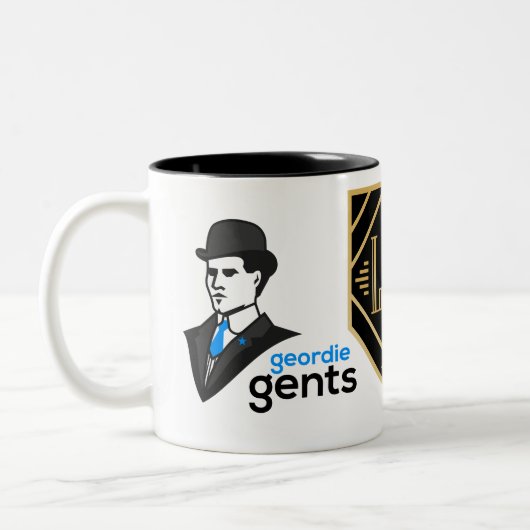 Geordie Gents - Gents FF Logo Coffee Mok (Links)