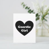 Geordie Girl Briefkaart (Staand voorkant)