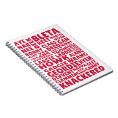 Geordie slang Noordelijk Engels taal Notitieboek (Rechterzijde)