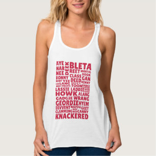 Geordie slang Noordelijk Engels taal Tanktop