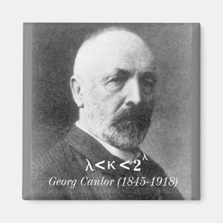 Georg Cantor, de continuümhypothese Magneet
