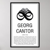 Georg Cantor Poster (Voorkant)