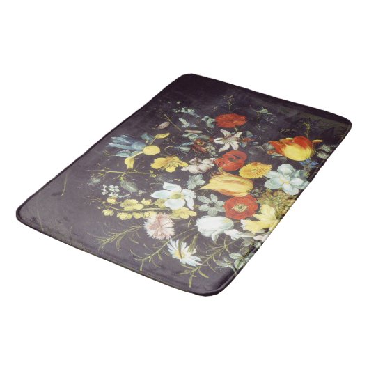 Georg Flegel Big stuk bloemen (niche) Badmat (Gekanteld)