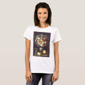 Georg Flegel Big stuk bloemen (niche) T-shirt (Voorkant volledig)