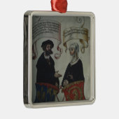 Georg Fugger zijn vrouw Regina Imhoff, Geheim Metalen Ornament (Rechts)