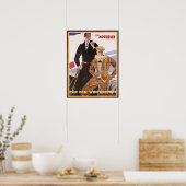 Georg Moehrlin Winter Sport Mode Clothing Draag Poster (Keuken)