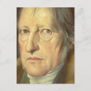 Georg Wilhelm Friedrich Hegel Briefkaart
