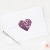 Georgana (Plum) Envelope Seal Hart Sticker (Envelop)