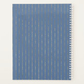 GEORGANISEERD BRUILOFT PLANNER - Dusty Blue GOLD (Achterkant)