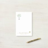 GEORGANISEERD BRUILOFT PLANNER Gypsophila Gouden H Post-it® Notes (Op bureau)