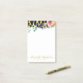 GEORGANISEERD Onze liefdesverhaal Luipaardprint Go Post-it® Notes (Op bureau)