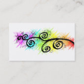 Georganiseerde aangepaste Chaos Visitekaartje (Achterkant)