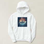 Georganiseerde chaos - Drifting Hoodie (Design voorkant)