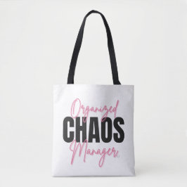Georganiseerde Chaos Manager Boodschappentas Tote Bag