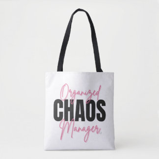 Georganiseerde Chaos Manager Boodschappentas Tote Bag