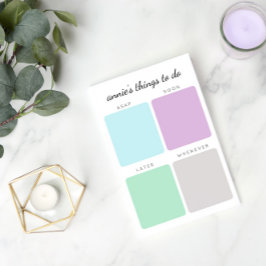 Georganiseerde dingen om te doen | Aangepaste naam Post-it® Notes