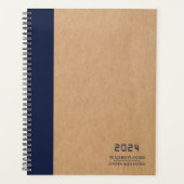 Georganiseerde Marine en Kraft Teacher Planner (Voorkant)