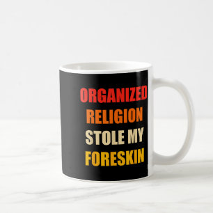 Georganiseerde Religie Stalen Mijn Voorhuid Retro Koffiemok
