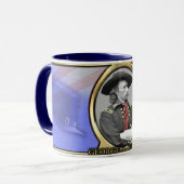 George A. Custer Civil War Coffee Mok (Voorkant links)