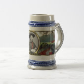George A. Custer Civil War Stein Bierpul (Voorkant rechts)