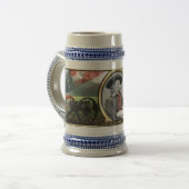 George A. Custer Civil War Stein Bierpul (Voorkant links)