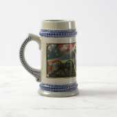 George A. Custer Civil War Stein Bierpul (Links)