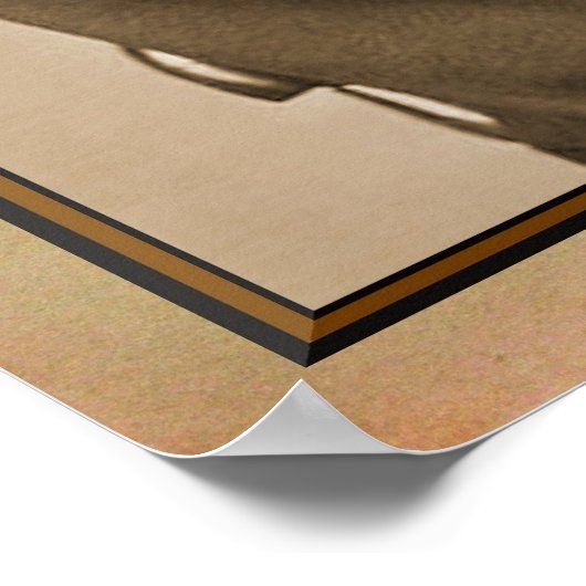 George Armstrong Custer 1876 Foto Poster (Hoek)