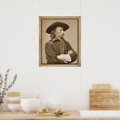 George Armstrong Custer 1876 Foto Poster (Keuken)